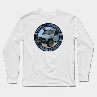 4x4 Offroad Legends:  Ineos Grenadier (eldoret blue) Long Sleeve T-Shirt